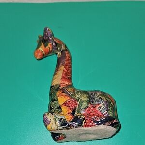 Vintage Porcelain patchwork Giraffe